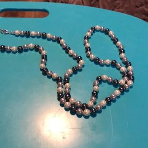 Long beaded necklace